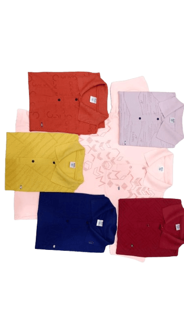 Men’s Polo Collar T-Shirt – Printed & Solid Casual Wear
